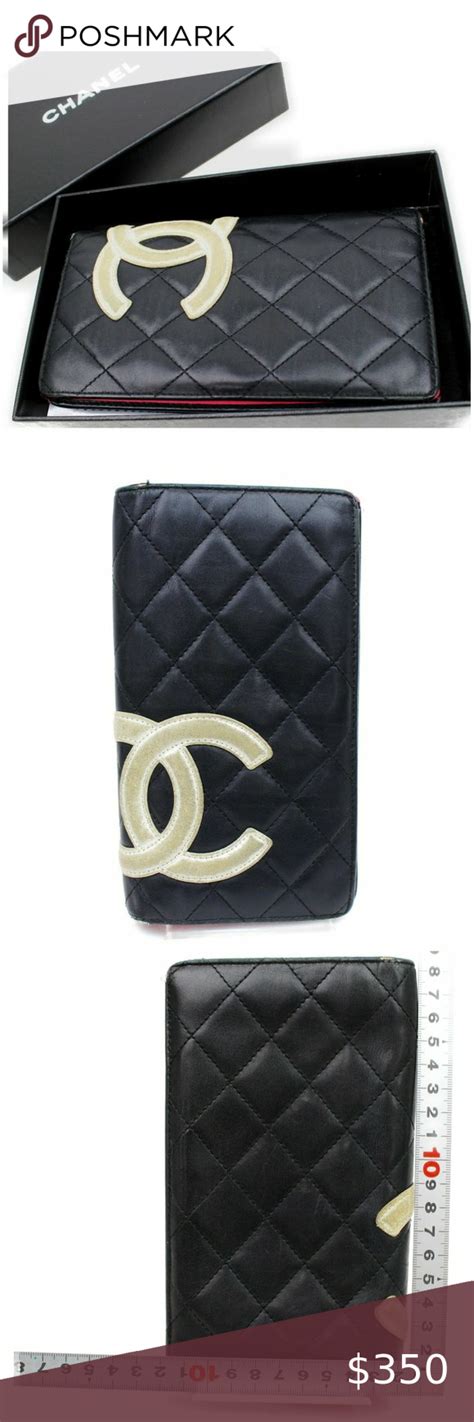 chanel black wallets|authentic Chanel black wallet.